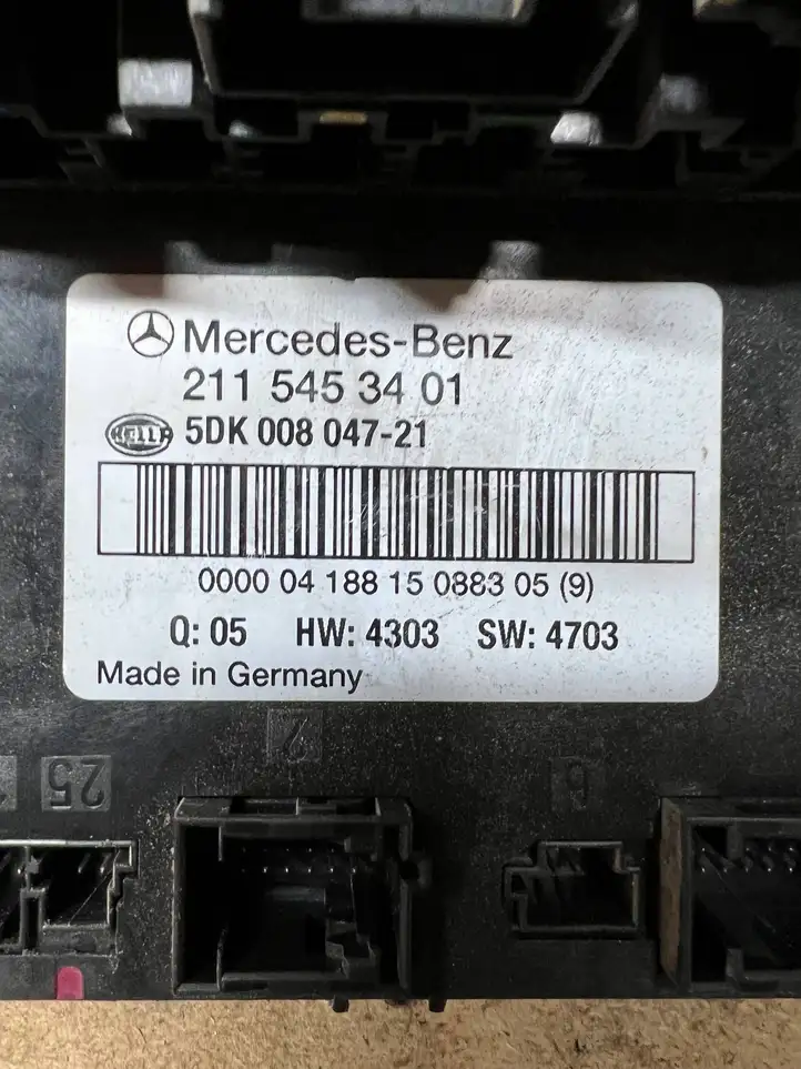 Mercedes-Benz E W211 (2002 - 2009) 2115453401 Модуль комфорта — фото 3