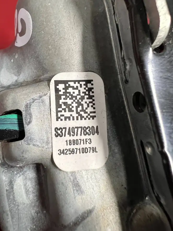 BMW X3 G01 (2018 - 2024) 7497783 Задний ремень безопасности — фото 3
