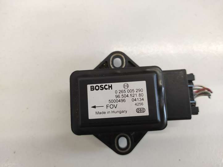 Peugeot 307 (2001 - 2005)  0265005290 Датчик ESP (системы стабильности) (датчик курсовой устойчивости))