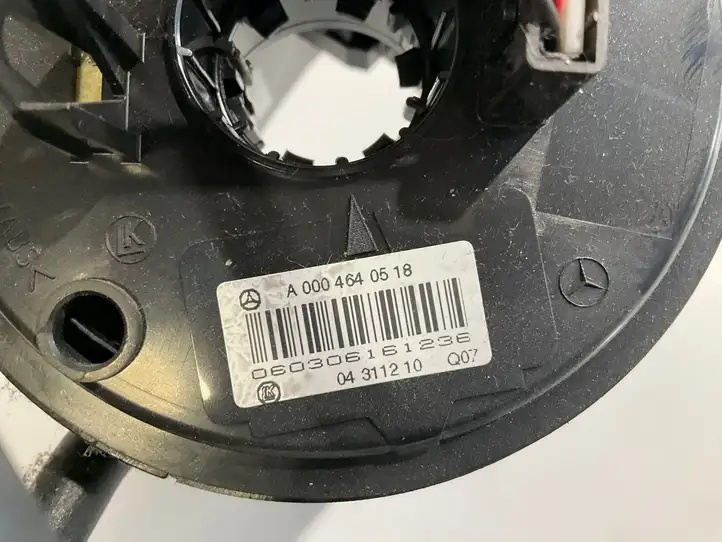 Mercedes-Benz E W211 (2002 - 2009) A0004640518 Контактное кольцо SRS — фото 4
