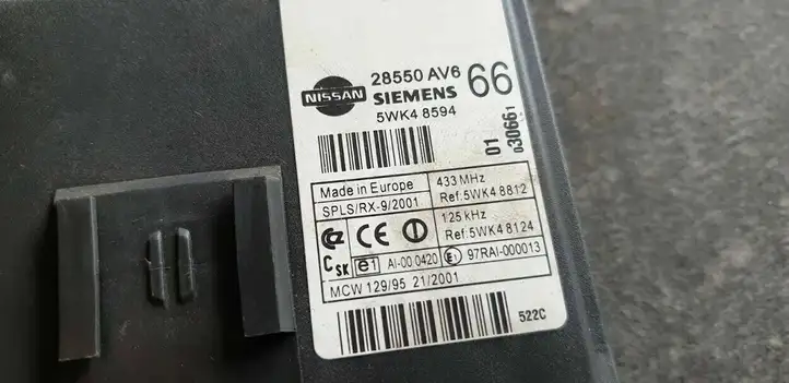 Nissan Primera (2001 - 2008) PN2419F Прочие блоки управления — фото 4