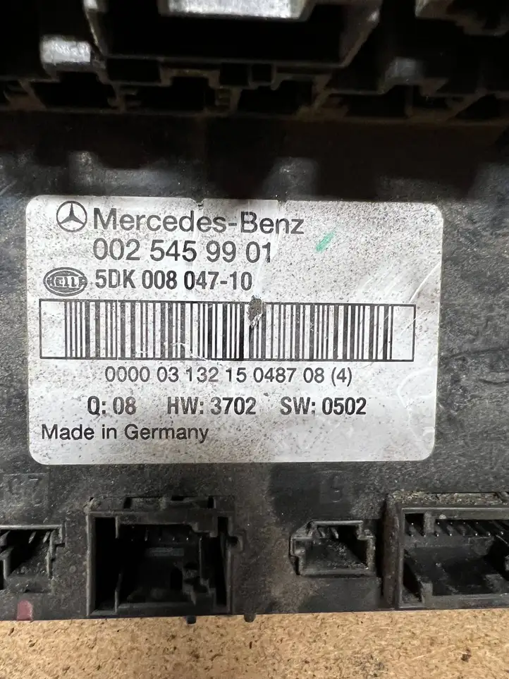 Mercedes-Benz E W211 (2002 - 2009) 0025459901 Модуль комфорта — фото 3