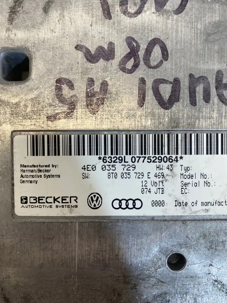 Audi A5 8T 8F (2007 - 2011) 8T0035729E Модуль управления видео — фото 6