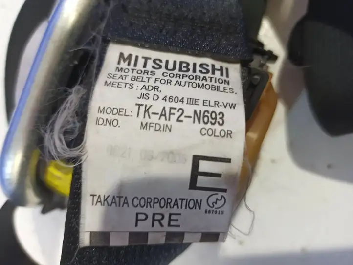 Mitsubishi Grandis (2003 - 2012) TKAF2N693 Передний ремень безопасности — фото 5