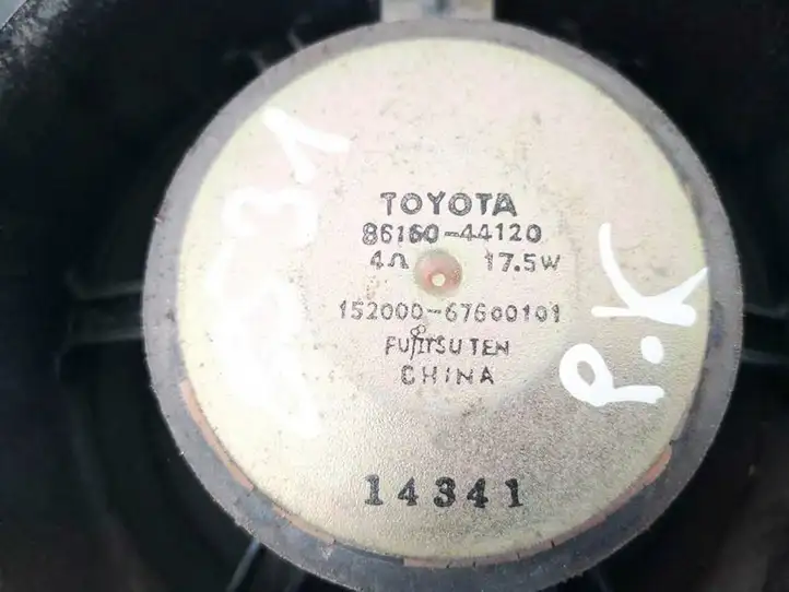 Toyota Avensis Verso (2001 - 2004) 8616044120 Динамики передних дверей — фото 3
