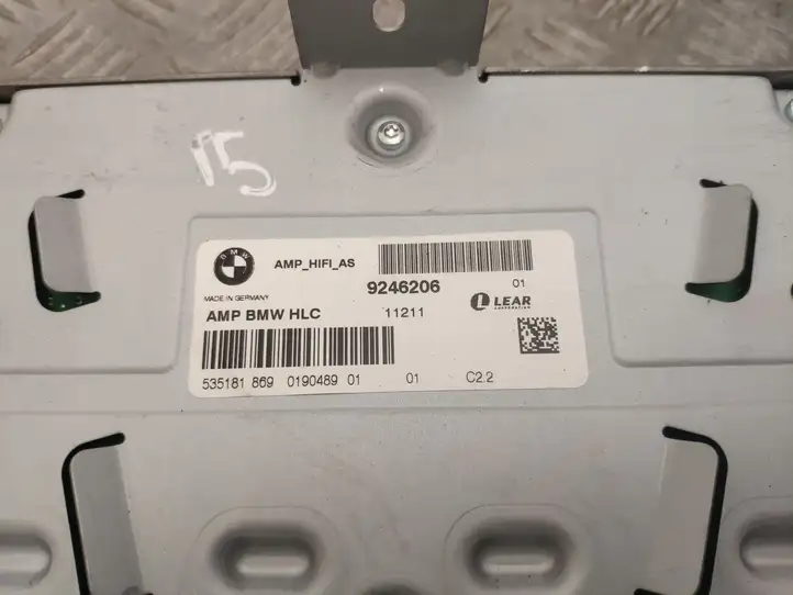 BMW 5 GT F07 (2010 - 2017) 9246206 Усилитель звука — фото 4