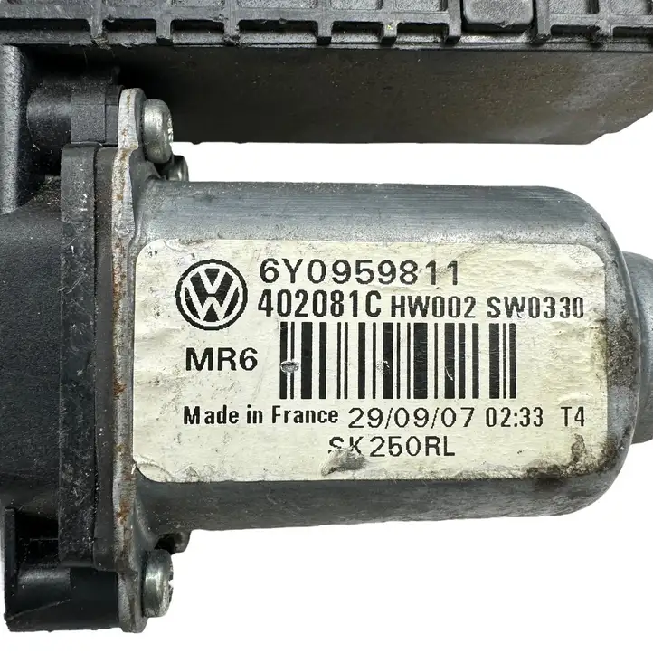 Skoda Fabia Mk2 (5J) (2007 - 2014) 6Y0959811 Стеклоподъемник задней двери — фото 5