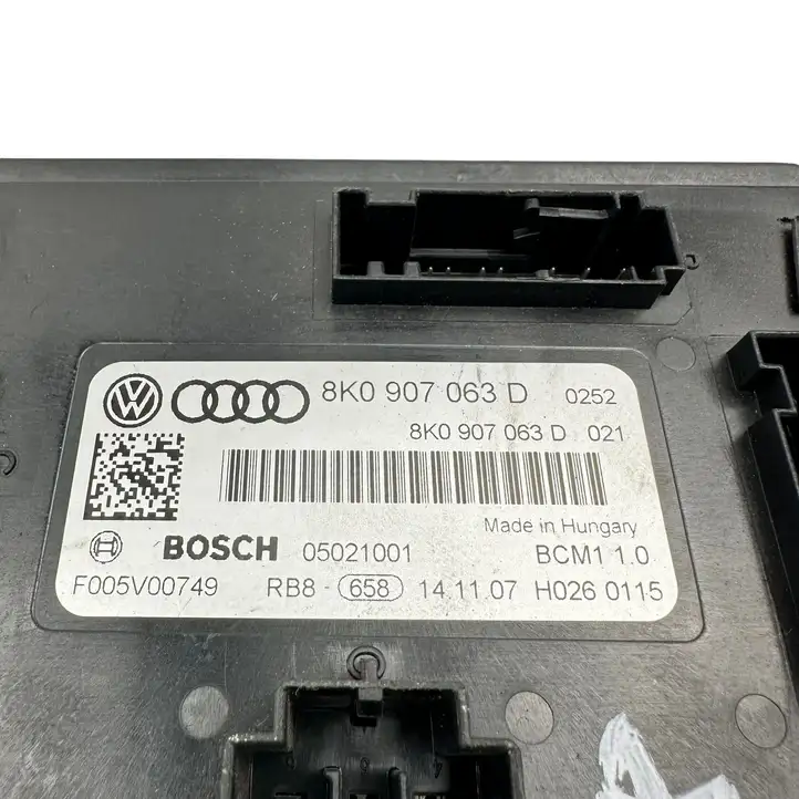 Audi A4 S4 B8 8K (2007 - 2011) 8K0907063D Модуль комфорта — фото 5
