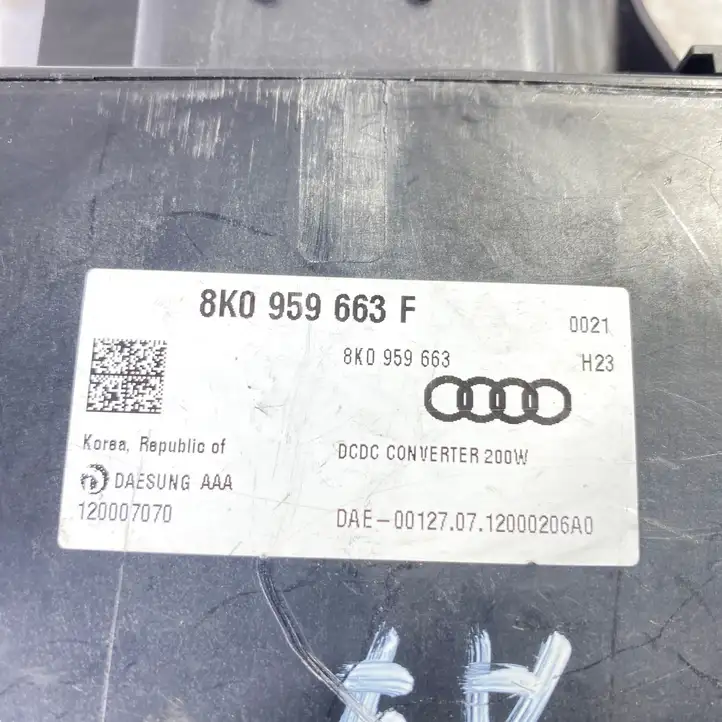 Audi A7 S7 4G (2010 - 2014) 8K0959663F Преобразователь напряжения — фото 7