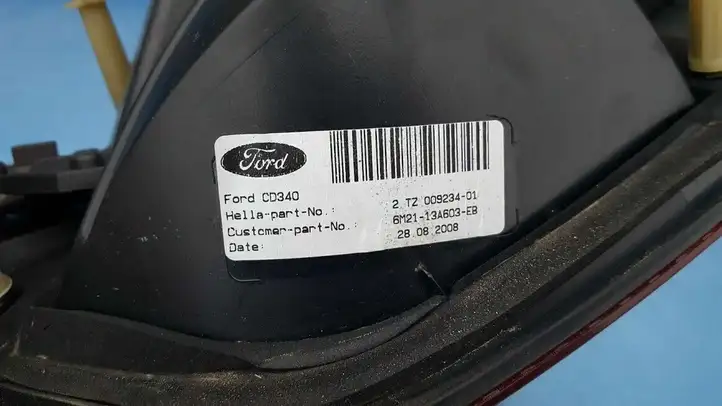 Ford Galaxy (2006 - 2010) 6M2113A603EB Задний фонарь в крышке багажника — фото 3