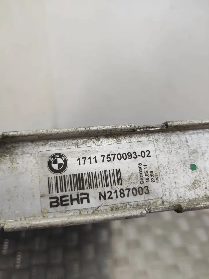BMW 7 F01 (2008 - 2016) 7570093 Радиатор охлаждающей жидкости двигателя — фото 4