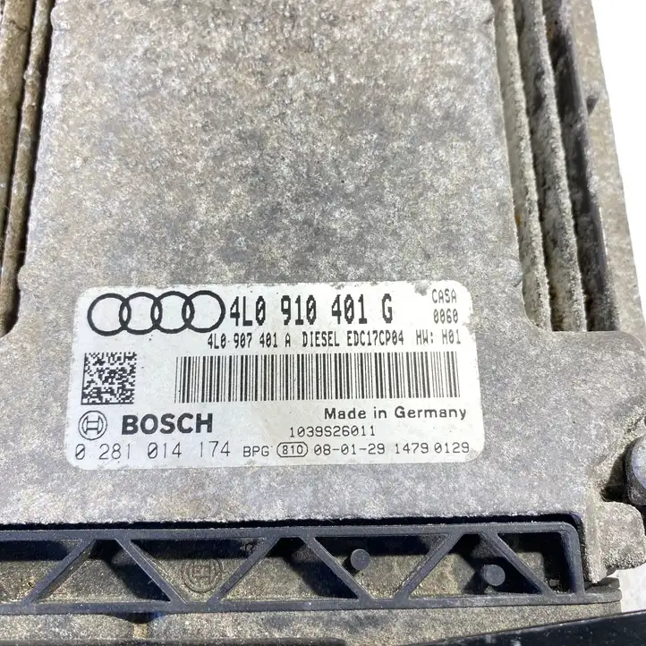 Audi Q7 4L (2005 - 2009) 4L0910401G Блок управления двигателем (ЭБУ) — фото 5