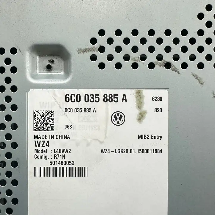 Volkswagen Polo V 6R (2009 - 2015) 6C0035885A Магнитола / мультимедийная система — фото 8