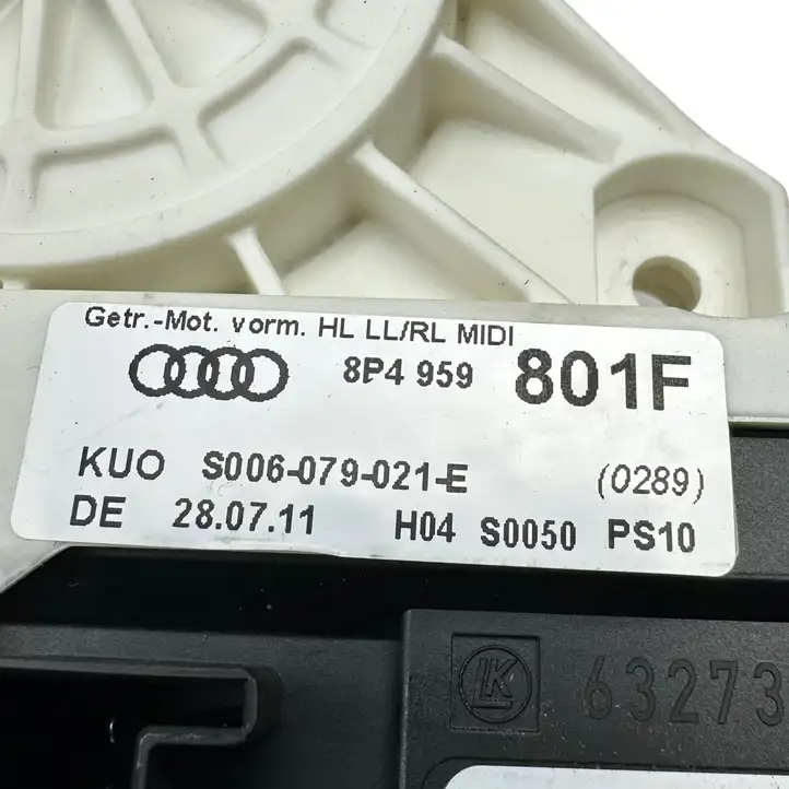Audi A3/S3 8P (2008 - 2013) 8P4959801F Стеклоподъемник задней двери — фото 5