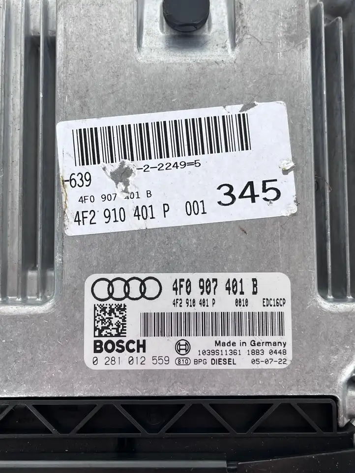 Audi A6 Allroad C6 (2006 - 2008) 4F2910401P Блок управления двигателем (ЭБУ) — фото 5