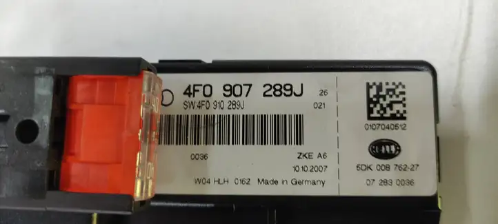 Audi A6 S6 C6 4F (2004 - 2008) 4F0907289J Модуль комфорта — фото 4