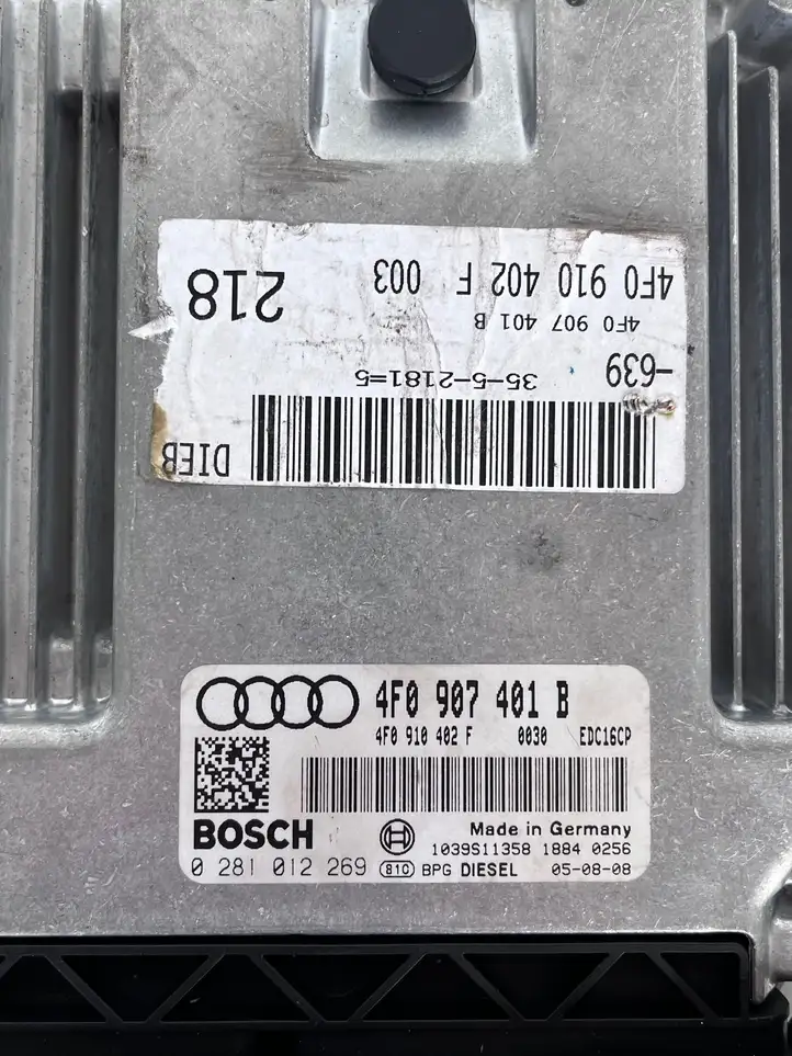 Audi A6 Allroad C6 (2006 - 2008) 4F0907401B Блок управления двигателем (ЭБУ) — фото 4