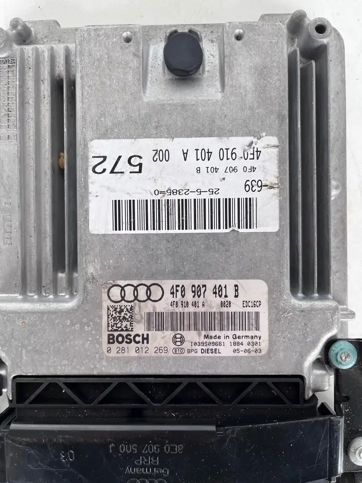 Audi A6 Allroad C6 (2006 - 2008) 4F0907401B Блок управления двигателем (ЭБУ) — фото 4