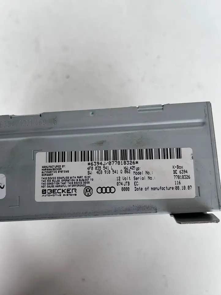 Audi A6 Allroad C6 (2006 - 2008) 4F0035541L Усилитель звука — фото 5