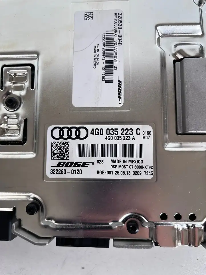Audi A6 Allroad C7 (2012 - 2014) 4G0035223C Усилитель звука — фото 5
