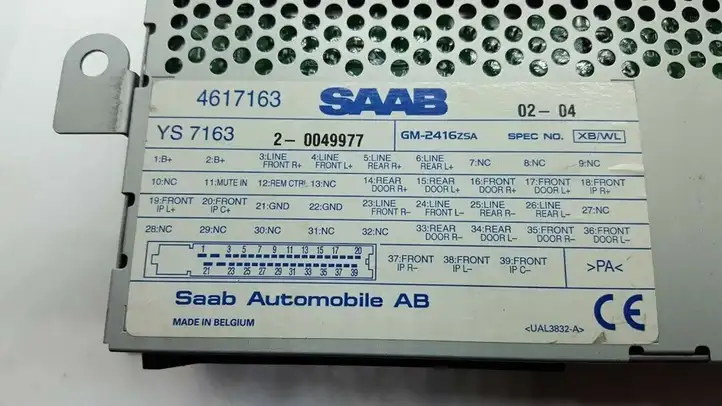 Saab 9-5 (1998 - 2005) 4617163 Усилитель звука — фото 4