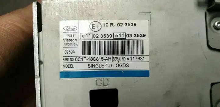Ford Transit (2000 - 2006) 6C1T18C815AH Магнитола / мультимедийная система — фото 4