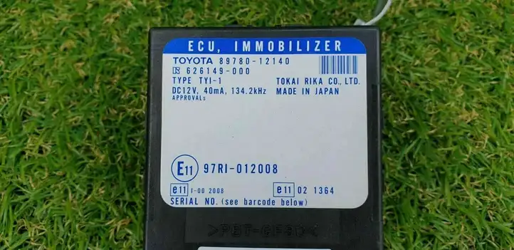 Toyota Corolla E120 E130 (2000 - 2004) 8978012140 Блок иммобилайзера — фото 6