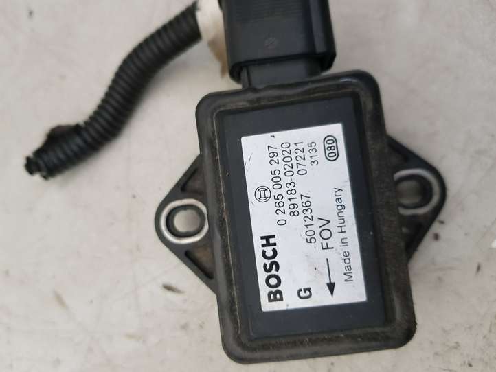 Toyota Avensis T250 (2006 - 2009)  8918302020 Датчик ESP (системы стабильности) (датчик курсовой устойчивости))