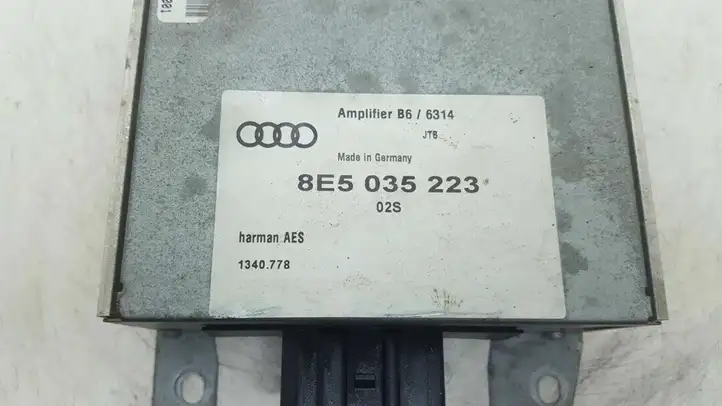 Audi A4 S4 B6 8E 8H (2000 - 2006) 8E5035223 Усилитель звука — фото 2