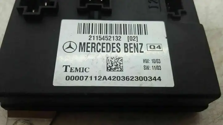 Mercedes-Benz E W211 (2002 - 2009) 2115452132 Модуль комфорта — фото 4