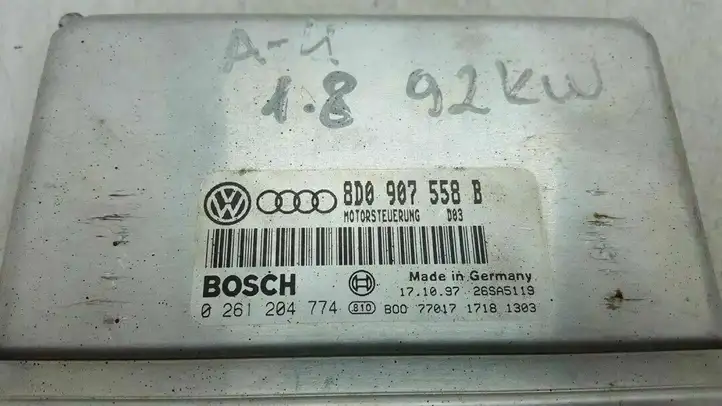 Audi A3/S3 8L (2000 - 2003) 8D0907558B Блок управления двигателем (ЭБУ) — фото 4