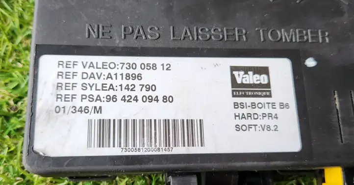 Citroen Xsara Picasso (1999 - 2012) 9642409480 Модуль комфорта — фото 2