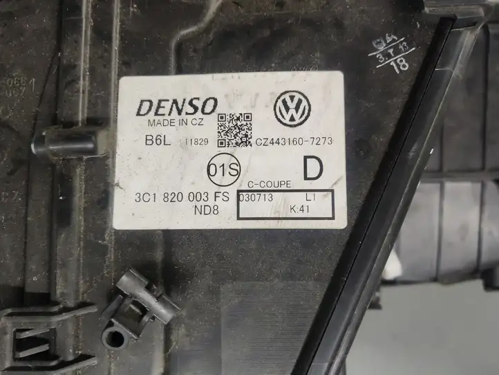 Volkswagen PASSAT B7 (2011 - 2014) Комплект системы вентиляции салона — фото 9