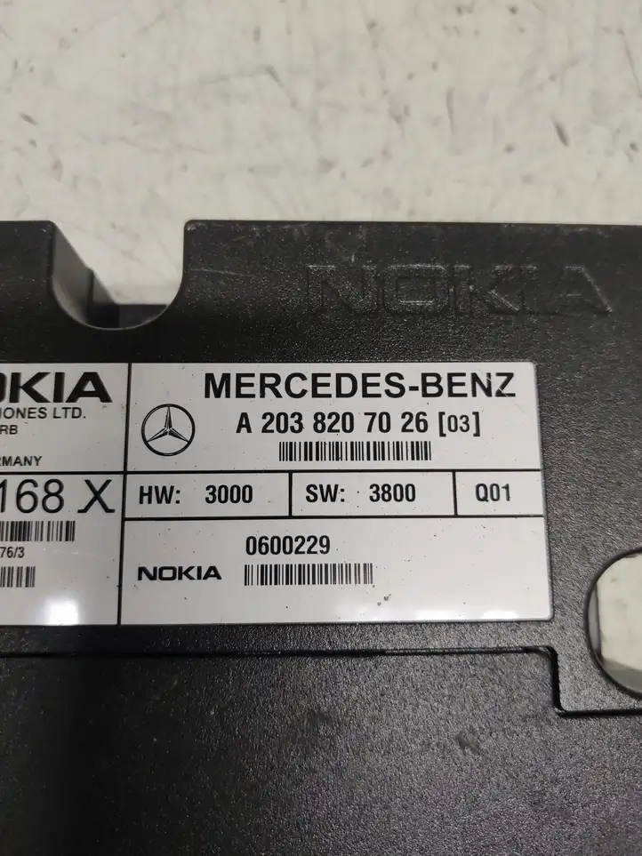 Mercedes-Benz S W220 (1998 - 2006) A2038207026 Блок GSM — фото 3