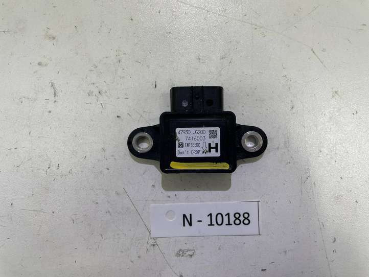 Nissan X-Trail T31 (2007 - 2014)  47930JG200 Датчик ESP (системы стабильности) (датчик курсовой устойчивости))