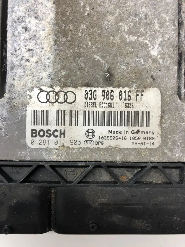 Audi A3/S3 8P (2004 - 2008) 03G906016FF Блок управления двигателем (ЭБУ) — фото 1