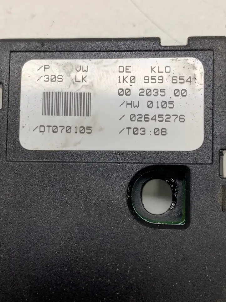 Audi A3/S3 8P (2004 - 2008) 1K0959654 Датчик угла поворота руля — фото 2