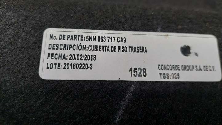 Volkswagen Tiguan Allspace (2017 - )  5NN863717  Коврик багажника
