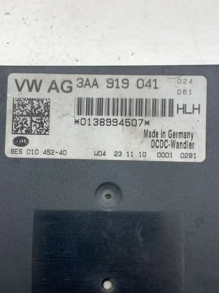 Volkswagen PASSAT B7 (2011 - 2014) 3AA919041 Блок управления электропитанием — фото 2