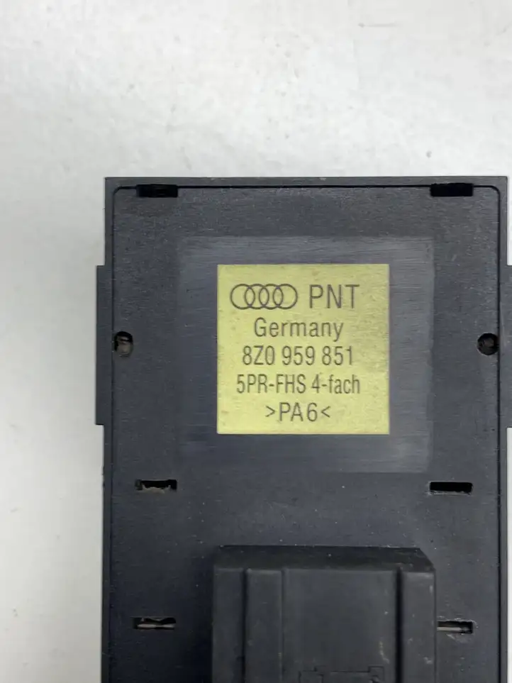 Audi A4 S4 B6 8E 8H (2000 - 2006) 8Z0959851 Кнопка стеклоподъемников — фото 3