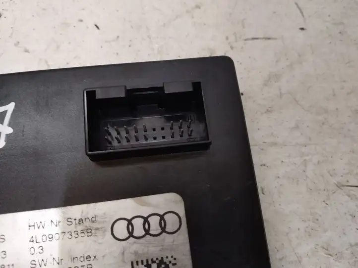 Audi Q7 4L (2005 - 2009) 4L0907335B Блок бесключевого доступа — фото 2