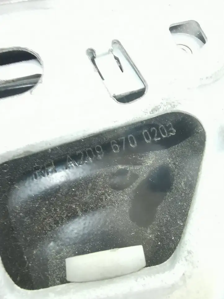 Mercedes-Benz CLK A209,C209 (2002 - 2009) A2096700203 Стеклоподъемник передней двери (комплект) — фото 7
