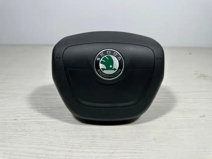 Skoda Fabia Mk2 (5J) (2007 - 2014) 5J0880201H3X1 Подушка безопасности руля — фото 1