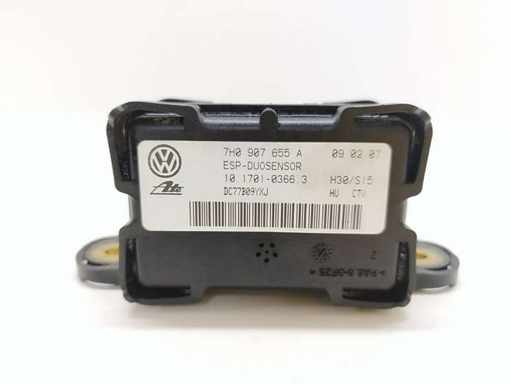 Seat Leon (1P) (2005 - 2012)  7H0907655A Датчик ESP (системы стабильности) (датчик курсовой устойчивости))