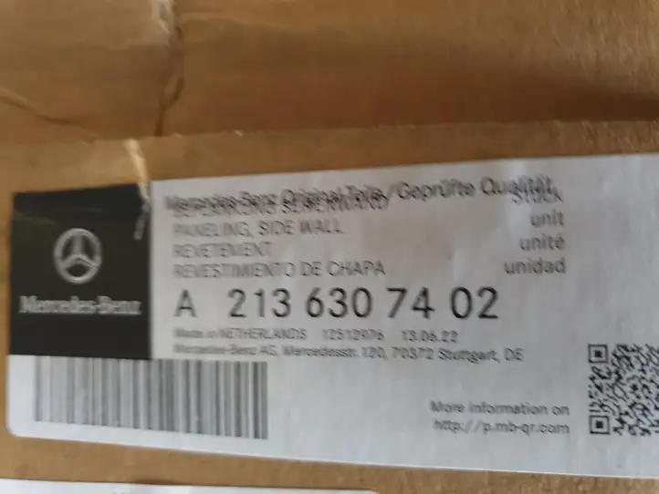 Mercedes-Benz E AMG W213 (2016 - ) A2136307402 Боковина кузова — фото 1
