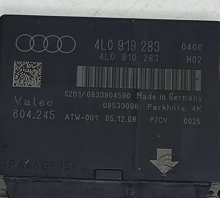 Audi A6 S6 C6 4F (2008 - 2011) 4L0919283 Блок управления парктрониками — фото 4