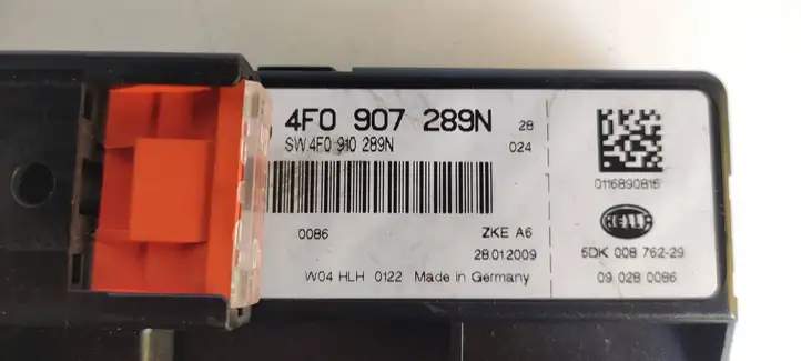 Audi A6 S6 C6 4F (2008 - 2011) 4F0907289N Модуль комфорта — фото 4