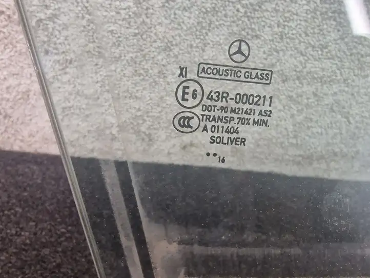 Mercedes-Benz GLC X253/C253 (2015 - ) Стекло передней двери — фото 3
