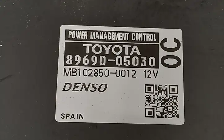 Toyota Avensis T270 (2009 - 2012) 8969005030 Блок управления двигателем (ECU) — фото 2
