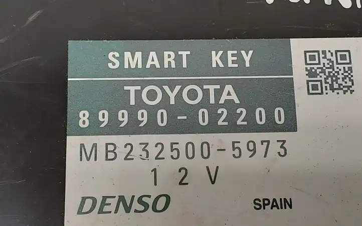 Toyota Auris E180 (2012 - 2018) 8999002200 Блок бесключевого доступа — фото 2